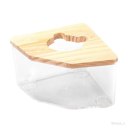 Hamster Bain Toilette Animal De Compagnie Salle De Bain Baignoire Pour Furet Transparent