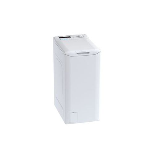 Machine à laver Candy CSTG 272D3/1-47 - largeur : 41 cm - profondeur : 60 cm - hauteur : 86 cm - chargement par le dessus - 46 litres - 7 kg - 1200 tours/min - blanc
