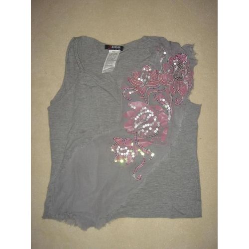 T-Shirt Gris / Rose Morgan