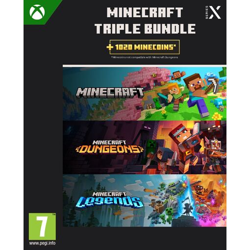 Minecraft Triple Bundle (XSX) Standard Multilingue Xbox One/