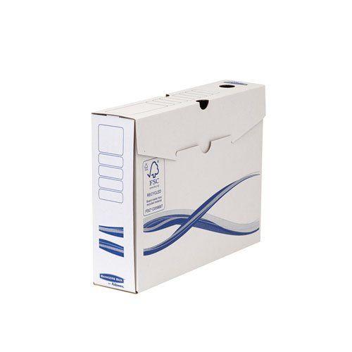 Fellowes 4460102 Emballage Boîte D'emballage Bleu, Blanc
