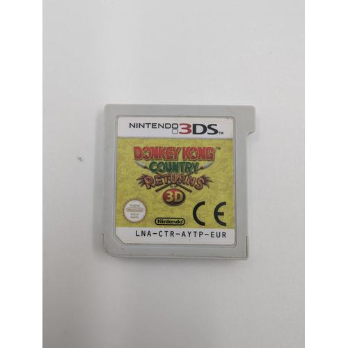 Jeu Nintendo 3ds Donkey Kong Country Returns 3d En Loose