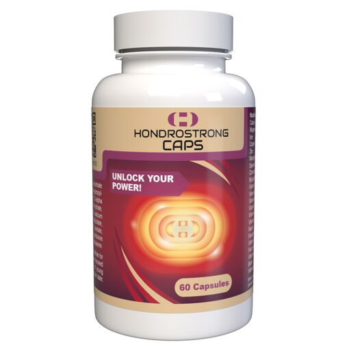 Complément Alimentaire Hondrostrong - 60 Gélules Vegan, Santé Articulations, Autriche