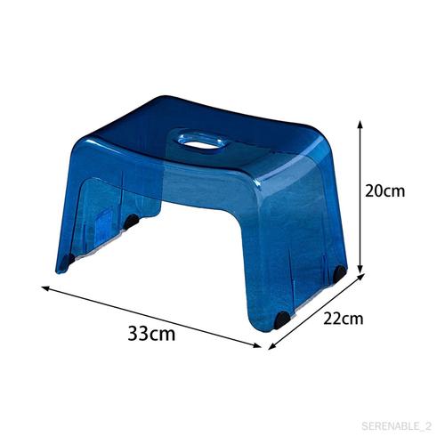 Petit Tabouret Escabeau Tabouret De Toilette Pour Adultes Et Enfants Chambre Bleu