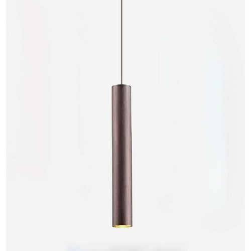 Led Lampe Suspension Nordique Long Tube Lampe Suspendue Minimaliste Cr¿¿Atif Plafonnier Art Moderne D¿¿Cor Luminaire Pour Salle ¿¿ Manger Cuisine Ile (Coffe-Gold-30cm)