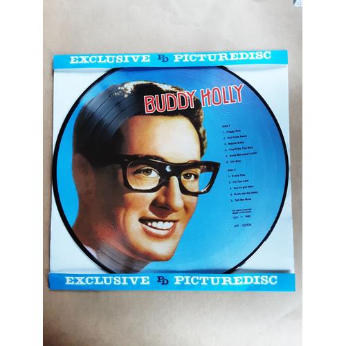Buddy Holly Picturedisc Picture Disc Made In Danemark 1982