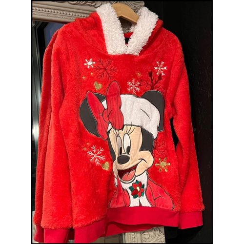 Pull Disneyland Paris Noël 8 Anstout Doux Capuche