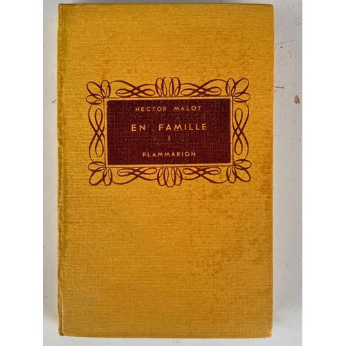 Hector Malot. En Famille, Tome 1 . Illustration De Georges Lepape. Collection Flammarion, Paris, 1943. 
