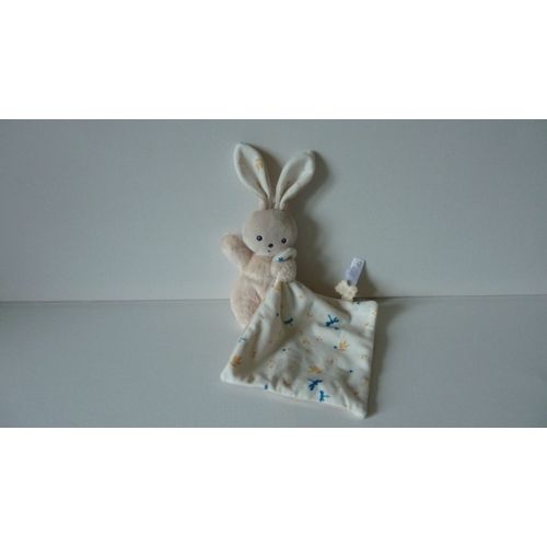 Doudou Peluche Mouchoir Lapin Comme Neuf Kaloo