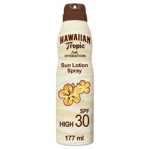 Pack De 2 - Hawaiian Tropic - Brume Protectrice Hydratante & Légère Spf 30 ? 177 Ml 