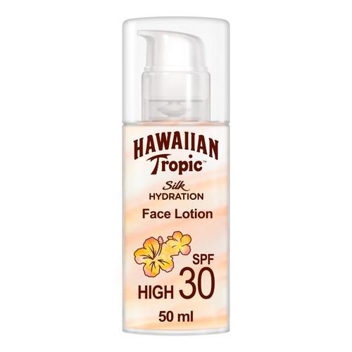 Pack De 2 - Hawaiian Tropic - Lotion Protectrice Hydratante & Légère Spf 30 ? Visage - 50 Ml 