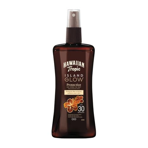 Pack De 2 - Hawaiian Tropic - Spray Huile Island Glow Spf30 200ml 