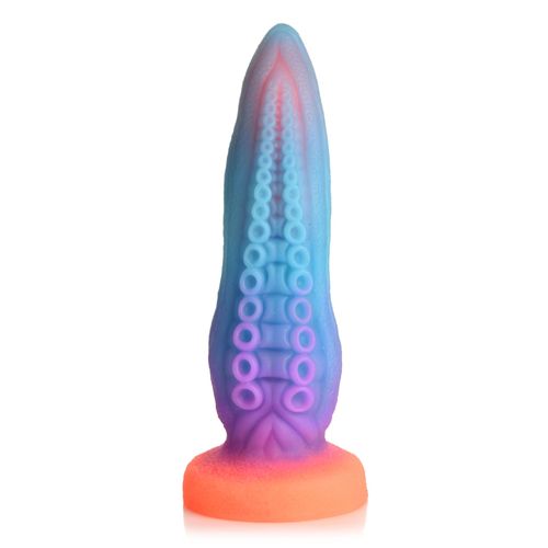Dildo Tentacule Luminescent Dans Le Noir