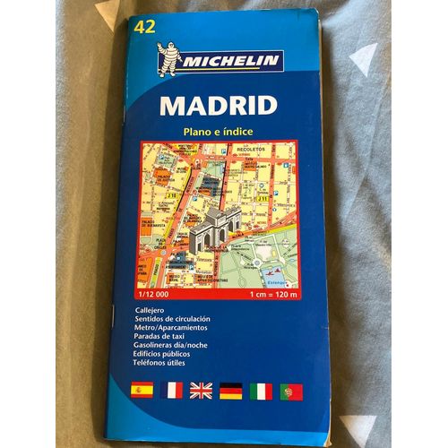 Michelin Madrid . Piano E Indice . 42 