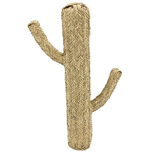 Cactus en jonc naturel Hauteur 70cm
