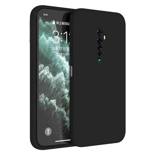 Coque Pour Oppo Reno 2 - Housse Etui Silicone Gel Fine + Verre Trempe - Noir