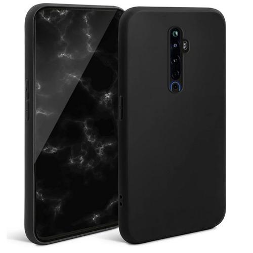 Coque Pour Oppo Reno 2z - Housse Etui Silicone Gel Fine + Verre Trempe - Noir