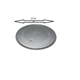 Plateau Rond Tournant Micro-Ondes Verre Transparent