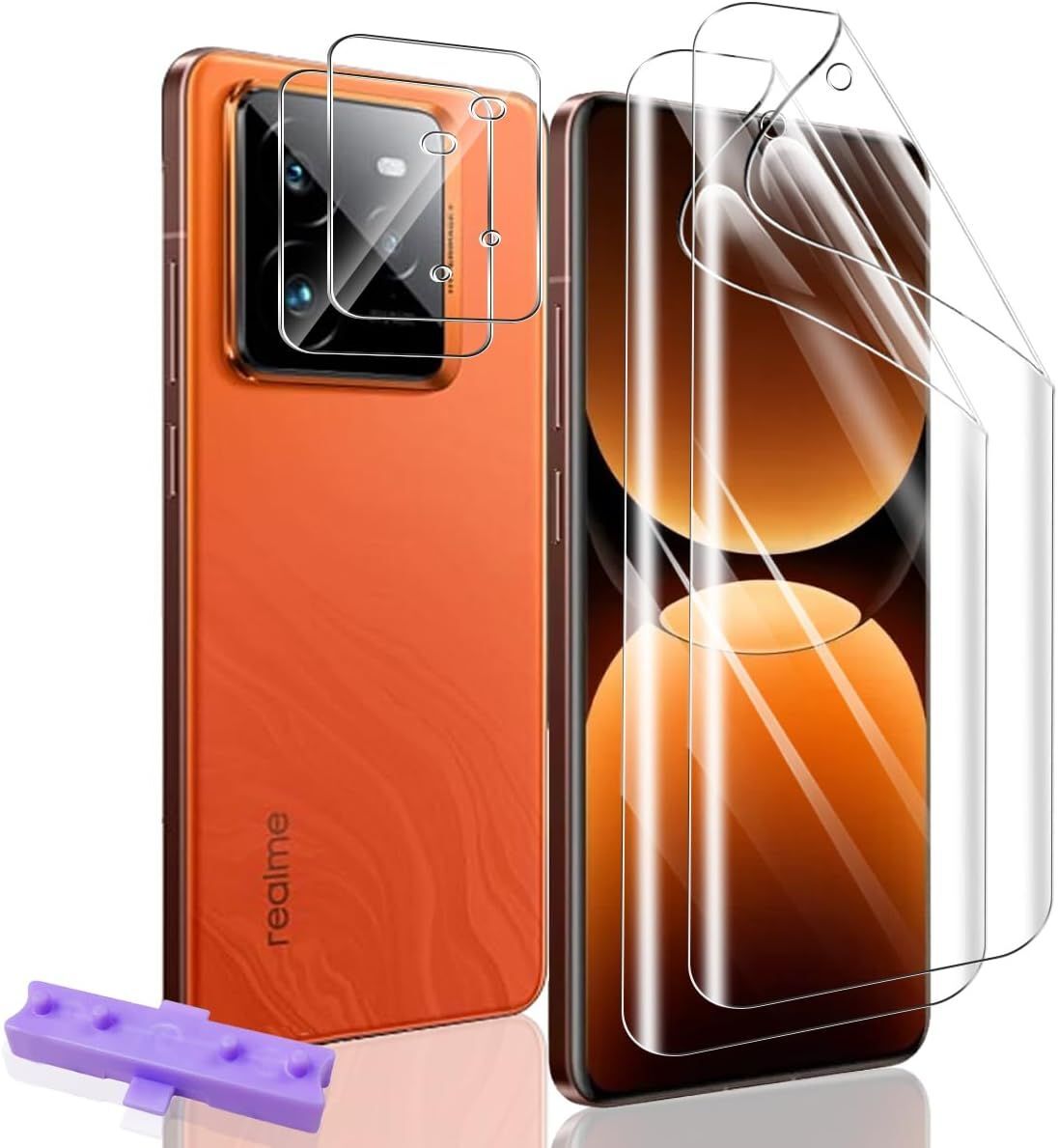 KALANKA-Protection &eacute;cran pour Realme GT 7 Pro 5G [Non-Verre Tremp&eacute;]