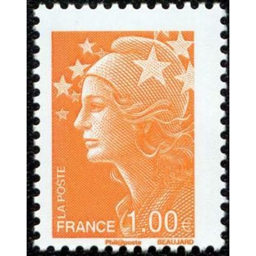 Timbre France 2008 Oblitéré - Marianne Et Les Valeurs De L'europe 1.00 - Yt4235