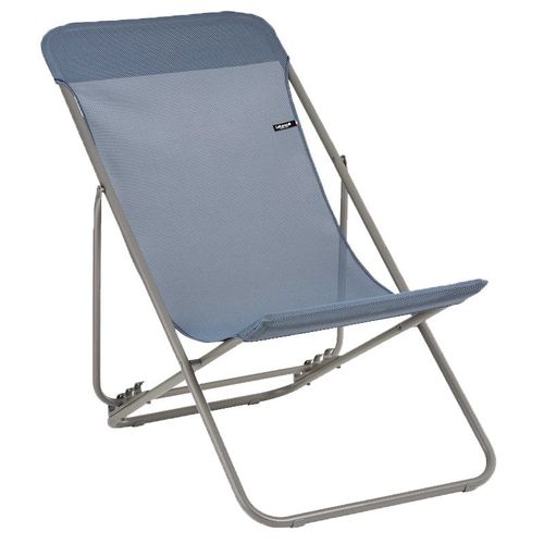 Chaise Longue Lafuma Transatube2 Batyline Iso - Océan - Set Of 2