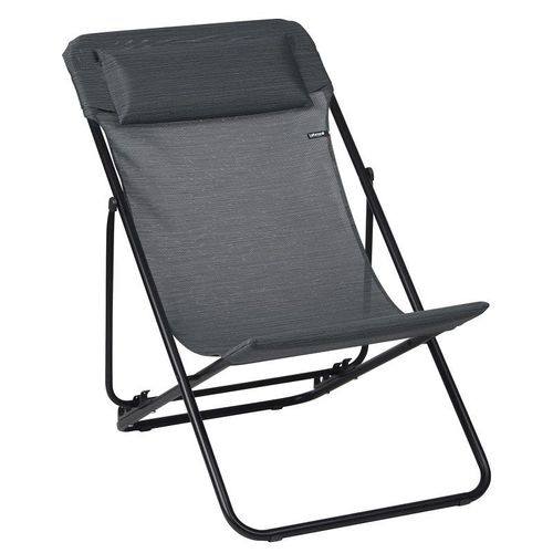 Chaise Longue Lafuma Maxi Transat Plus - Obsidian - Set Of 2