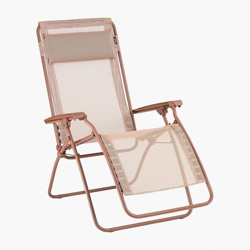 Fauteuil Relax Pliant Lafuma R Clip Batyline Iso Colorblock- Orange Canyon