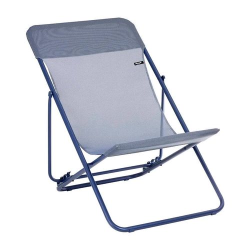 Chaise Longue Lafuma Maxi Transat - Bleu Indigo - Set Of 2