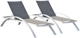 Bains De Soleil En Aluminium Barcelona (Lot De 2)