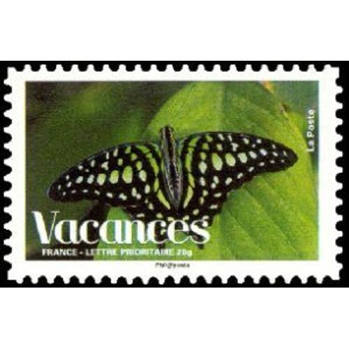 Timbre France 2008 Oblitéré - Vacances - Papillon - Prior 20g Yt4187