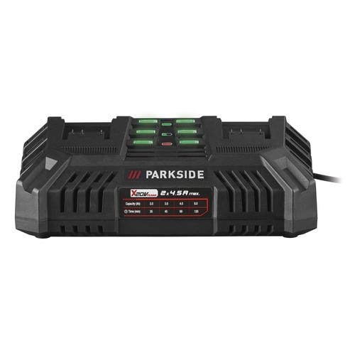 PARKSIDE Chargeur de batterie double PDSLG 20 B1, 2 x 4,5 A, 20 V