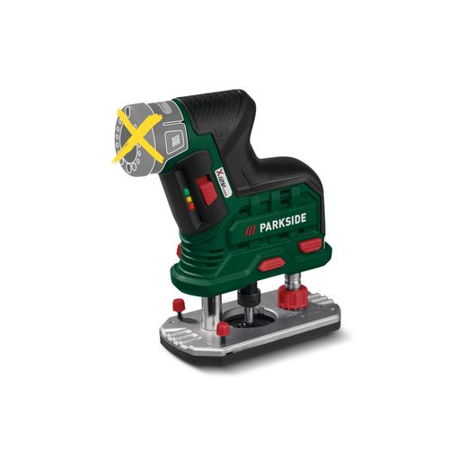 PARKSIDE Défonceuse sans fil POFA 12 B3, 12 V