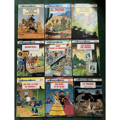 Tuniques Bleues - Lot De 9 Albums (Tomes 13-17-21-36-37-41-42-43-50 Dont Eo)