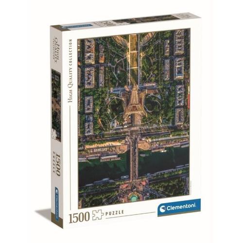 Puzzle Adulte 1500 Pièces - Flying Over Paris