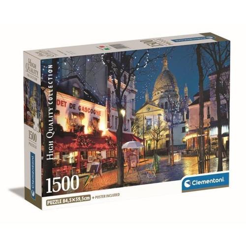 Puzzle Adulte Compact 1500 Pièces - Paris Montmartre