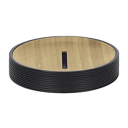 Kleine Wolke 5079926853 Kyoto Accessoires Porte-savon Noir
