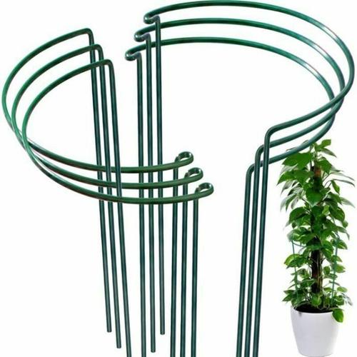 10 Tuteur Plante 2540cm Supports pour Plantes Grimpantes et Fleurs Tuteurs Tomates Jardin