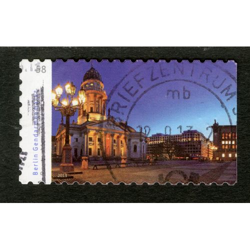 Timbre Oblitéré Deutschland, Berlin Gendarmenmarkt , 2013, 58