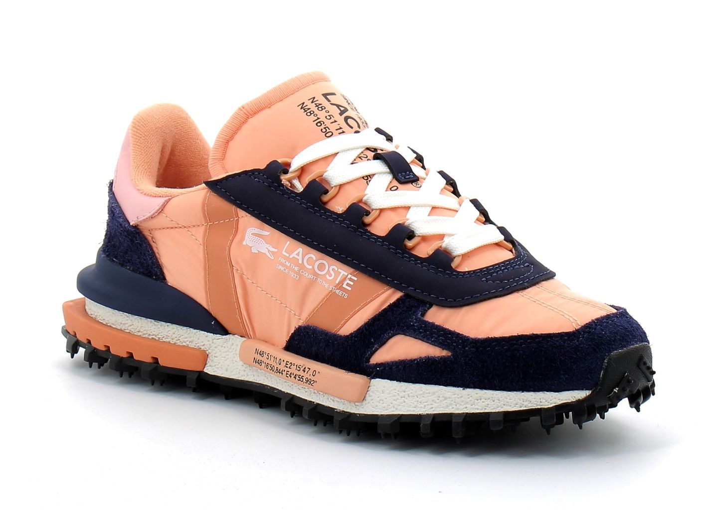 basket lacoste orange