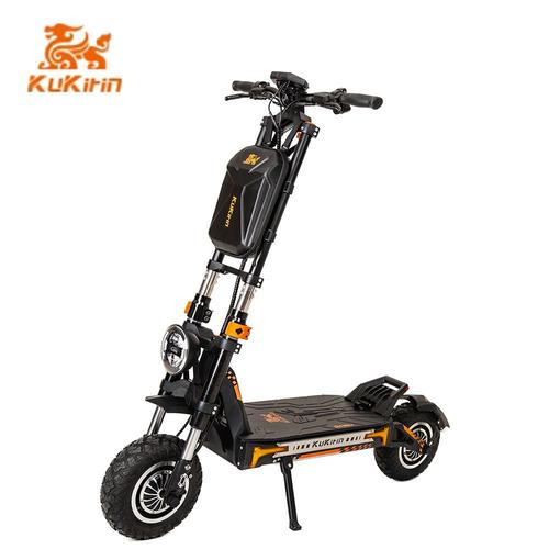 Kukirin G4 Max Scooter Électrique Tout-Terrain , Moteur De Moyeu Sans Balais 2*1600 W, Pneus Pneumatiques Tout-Terrain De 12 Pouces, Batterie 60 V 35,2 Ah, Vitesse Maximale De 86 Km/H, Ip54