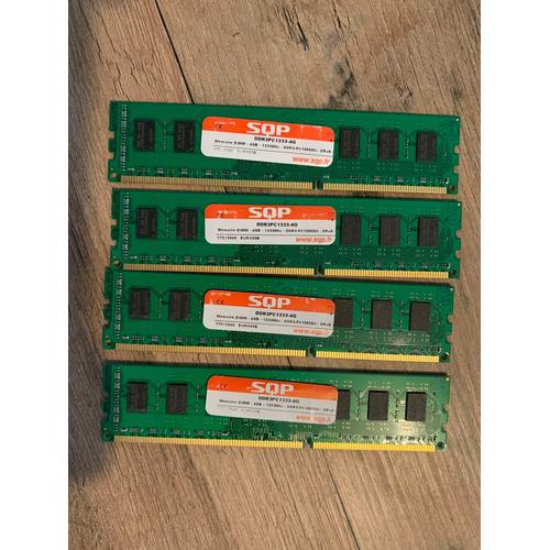 Barrettes RAM DDR3 16Gb