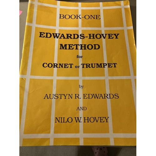 Book One Edwards-Hovey Method For Cornet Or Trumpet