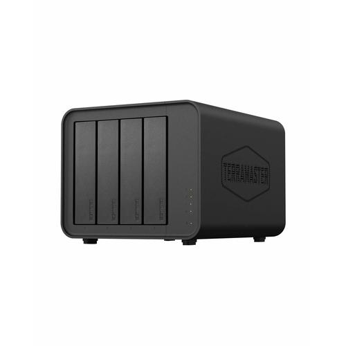 TERRAMASTER F4-424 Stockage NAS 4 Baies – N95/N100 Quad-Core CPU, 8GB DDR5 RAM, 2.5GbE Port x 2, Stockage en réseau à Haute Performance (sans Disque)