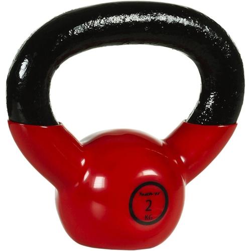 Movit Kettlebell Pro, Haltère Sphérique En Fonte Avec Revêtement En Vinyle, 12 Variantes : 2 À 24 Kg, Testé Au Niveau Des Substances Nocives, Haltère D'élan Poids Sphérique