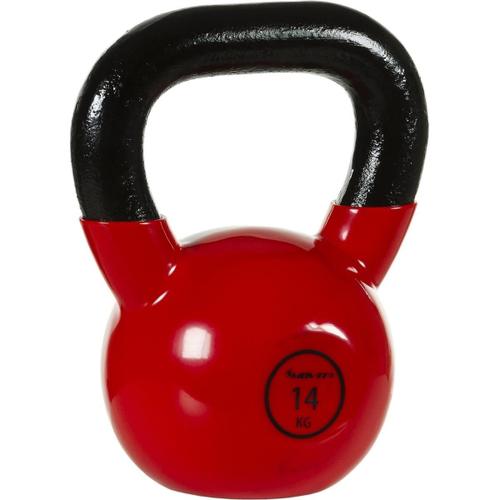 Movit Kettlebell Pro, Haltère Sphérique En Fonte Avec Revêtement En Vinyle, 12 Variantes : 2 À 24 Kg, Testé Au Niveau Des Substances Nocives, Haltère D'élan Poids Sphérique