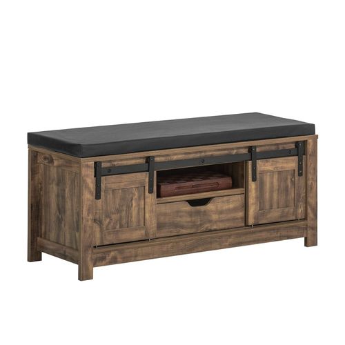 Meuble De Rangement À Chaussures Armoire À Chaussures Banc À Chaussure Meuble D'entrée, Fsr118-N