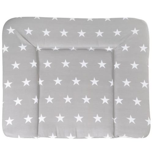 Roba Matelas À Langer Doux Sans Phtalates "Little Stars" - 85x75 Cm - Gris Imprimé Étoiles