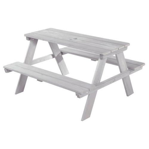 Table Pique-Nique Enfants Roba Outdoor+ En Bois Massif - Gris