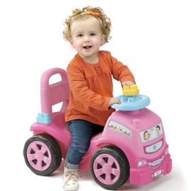 3 X 1 Camion Rose Avec 10 Blocs