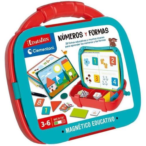 MALETON MAGNETICO EDUCATIVO NUMEROS Y FORMAS 3-6 ANS